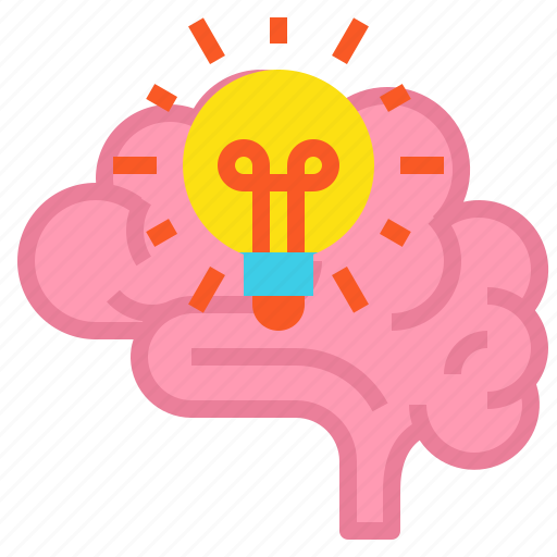 Brain, creative, idea, bulb icon - Download on Iconfinder