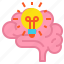 brain, creative, idea, bulb 