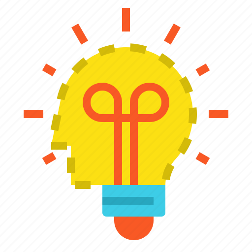 Head, idea, light, bulb icon - Download on Iconfinder