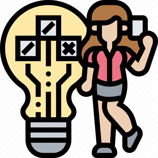 Creative, thinking, strategy, idea, brainstorm icon - Download on Iconfinder