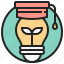 bulb, creative, education, idea, innovative 