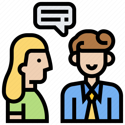 Communication, conversation, listen, response, talking icon - Download on Iconfinder