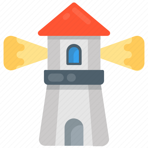 Beacon, lighthouse, nautical tower, seamark, watchtower icon - Download on Iconfinder