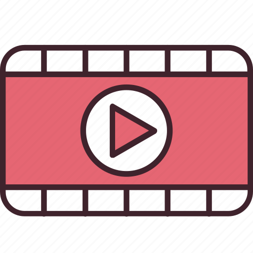 Film, media, movie, play, player, production, video icon - Download on Iconfinder