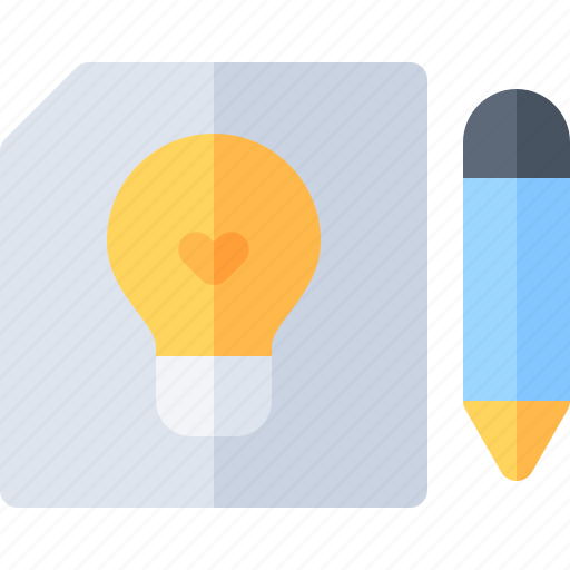 Plan, sketch, draw, creative, bulb icon - Download on Iconfinder