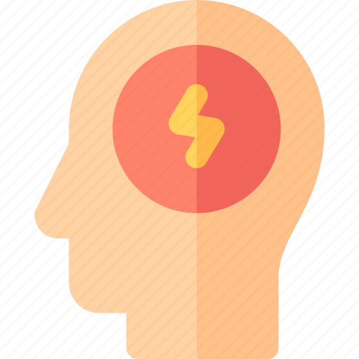 Thinking, brainstorming, mind, bolt, energy icon - Download on Iconfinder