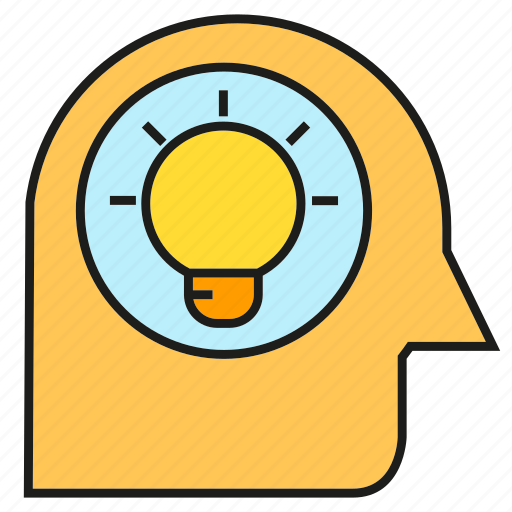 Creative, head, idea, intelligence, light bulb, smart, thinking icon - Download on Iconfinder