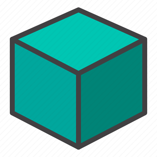 Cube, shape, model, square icon - Download on Iconfinder