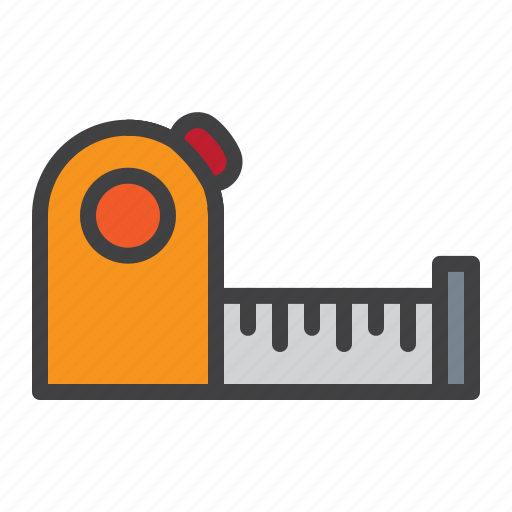 Measuring, tape, ruler, tool icon - Download on Iconfinder