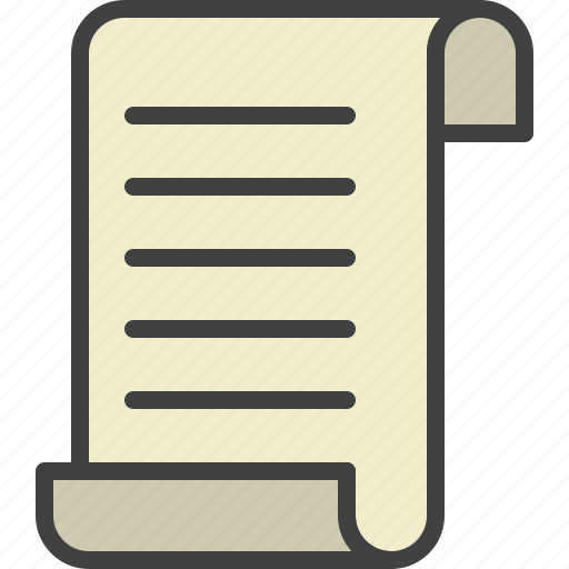 Paper, document, note, writting icon - Download on Iconfinder