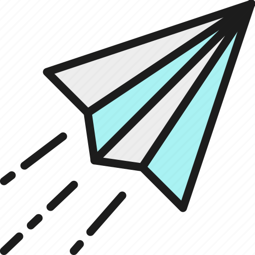 Airplane, business, creativity, origami, outline, paper, plane icon - Download on Iconfinder