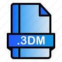 3dm, extension, file, format