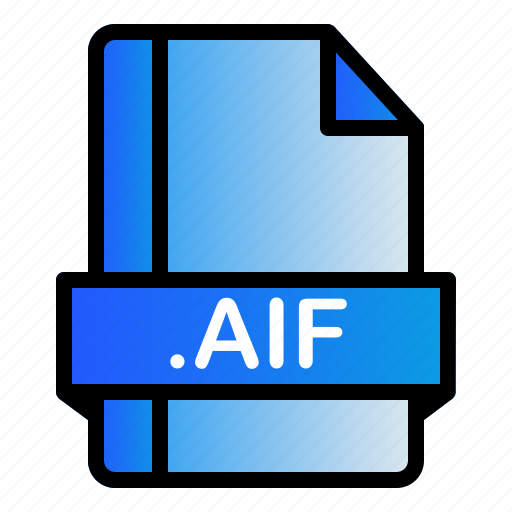 Aif, extension, file, format icon - Download on Iconfinder