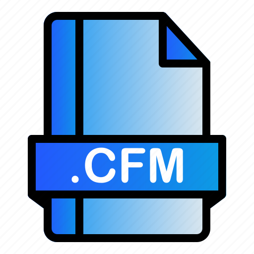 Cfm, extension, file, format icon - Download on Iconfinder