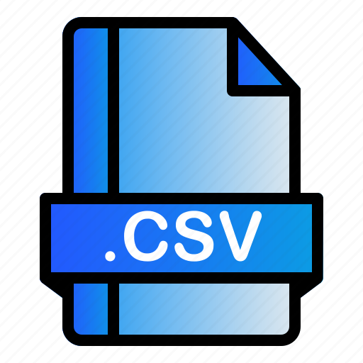 Csv, extension, file, format icon - Download on Iconfinder