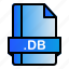 db, extension, file, format 
