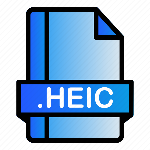 Extension, file, format, heic icon - Download on Iconfinder