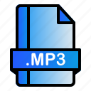 extension, file, format, mp3