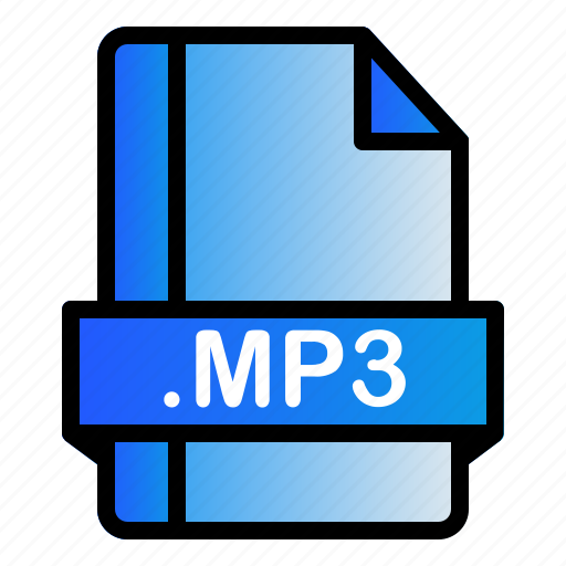 Extension, file, format, mp3 icon - Download on Iconfinder