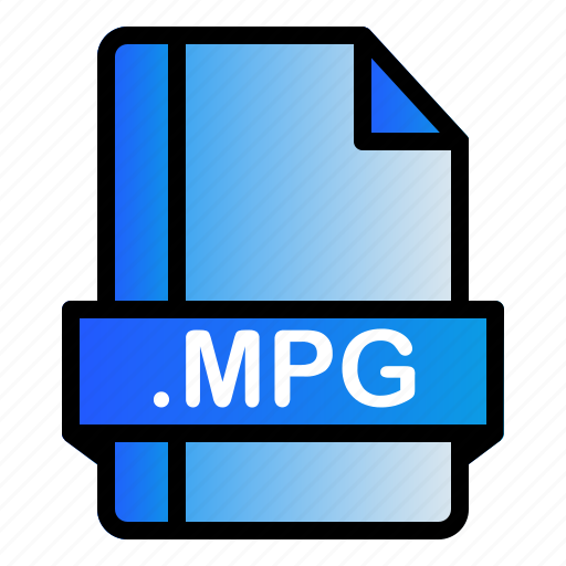 Extension, file, format, mpg icon - Download on Iconfinder