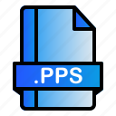 extension, file, format, pps
