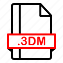 3dm, extension, file, format