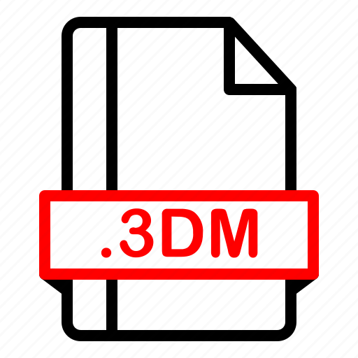 3dm, extension, file, format icon - Download on Iconfinder