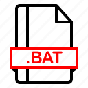 bat, extension, file, format
