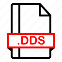 dds, extension, file, format