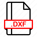 dxf, extension, file, format