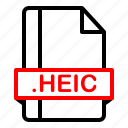extension, file, format, heic