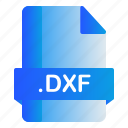dxf, extension, file, format 