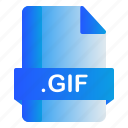 extension, file, format, gif 