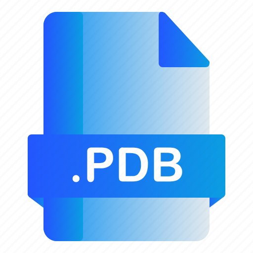 Extension, file, format, pdb icon - Download on Iconfinder