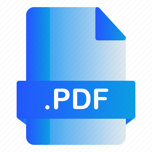 Extension, file, format, pdf icon - Download on Iconfinder
