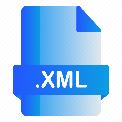 Extension, file, format, xml icon - Download on Iconfinder