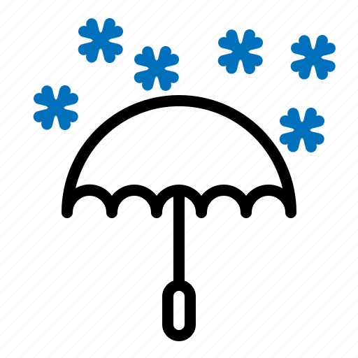 Rain, snow, umbrella, winter icon - Download on Iconfinder
