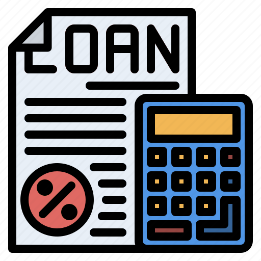 Creditandloan, calculating, calculator, loan, percent, credit icon - Download on Iconfinder