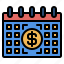 creditandloan, calendar, money, date, finance, payday, schedule 