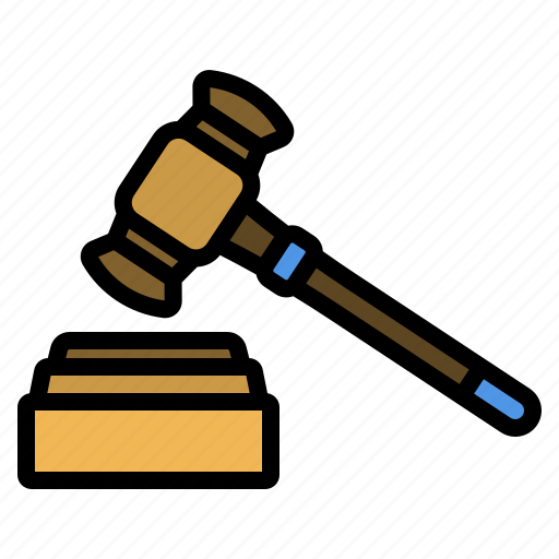 Creditandloan, gavel, law, auction, justice, court, judge icon - Download on Iconfinder