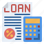 creditandloan, calculating, calculator, loan, percent, credit 