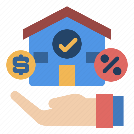 Creditandloan, houseloan, mortgage, home, realestate, property, finance icon - Download on Iconfinder
