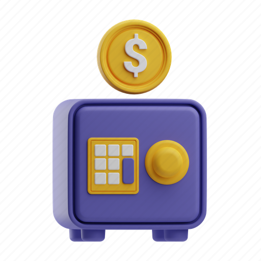 Finance, business, money, financial, payment, banking, investment 3D illustration - Download on Iconfinder