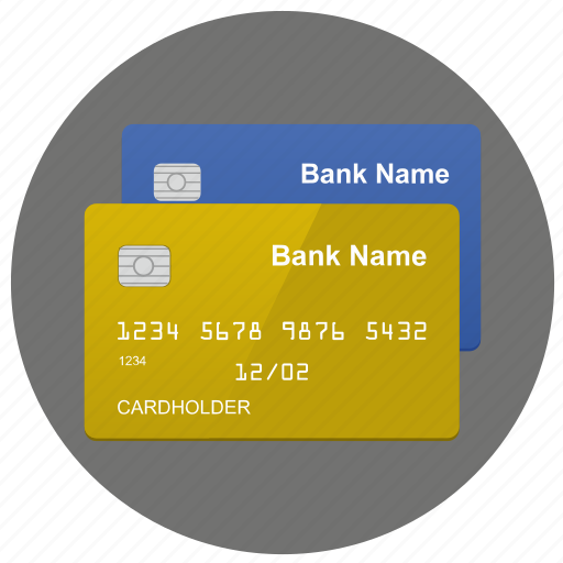 Bank, cards, credit, round icon - Download on Iconfinder