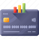 credit, card, bank, debit, online, payment, method, garph