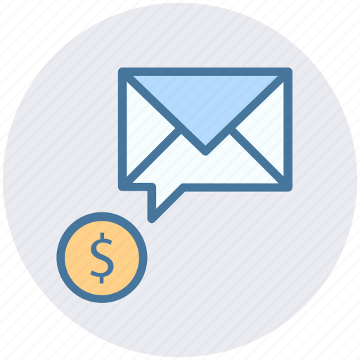 Dollar envelope, dollar sign, envelope, letter, message icon - Download on Iconfinder