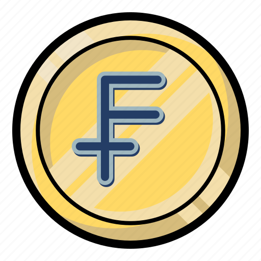 Coin, cryptocurency, franc, money, rates icon - Download on Iconfinder