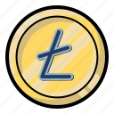 coin, cryptocurency, litecoin, money, rates