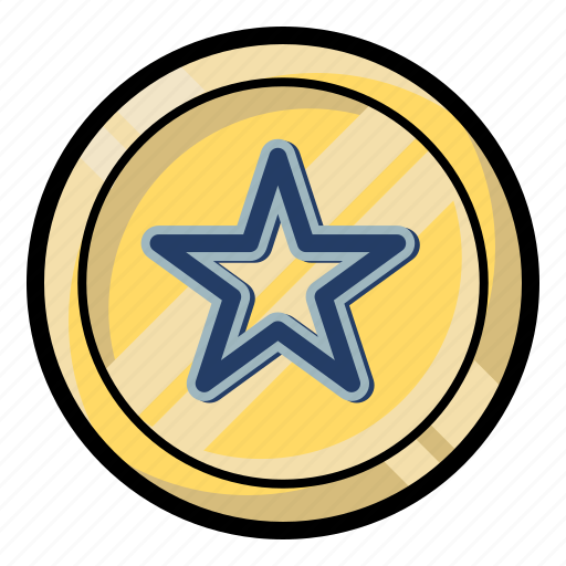 Coin, cryptocurency, money, rates, star icon - Download on Iconfinder