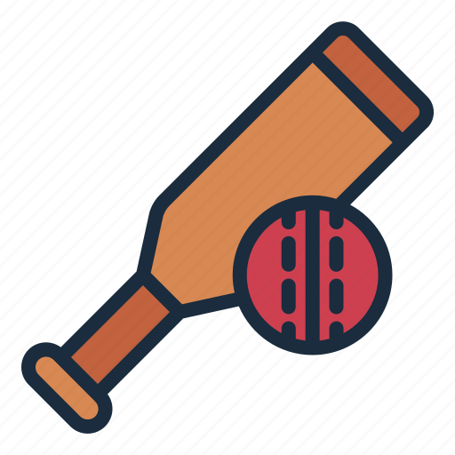 Cricket, bat, ball, sport, game icon - Download on Iconfinder